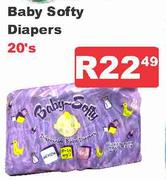 Baby Softy Diapers-20's