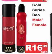 Gold Series Deo Male/Female-Each
