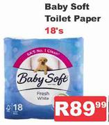 Baby Soft Toilet paper-18's
