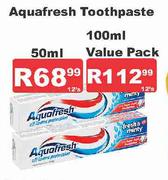 Aquafresh Toothpaste-12's x 50ml