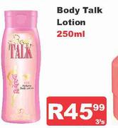 Body Talk Lotion-3's x 250ml