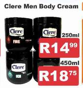 Clere Man Body Cream-250ml