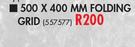 Megamaster 500 x 400 MM Folding Grid