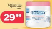 Cuddlesome Lightly Scented Baby Aqueous Cream-500ml