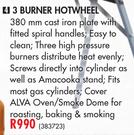 Alva 3 Burner Hotwheel