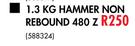 Mastercraft 1.3Kg Hammer Non Rebound 480 OZ