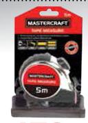 Mastercraft 5M Tape Measure With Chrome Plating