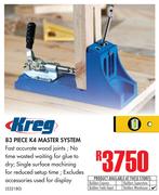 Kreg 83 Piece K4 Master System