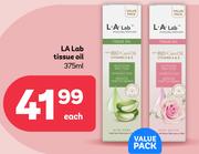 L.A. Lab Tissue Oil-375ml Each