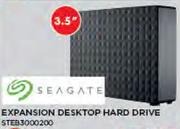 Seagate 3TB Expansion Desktop Hard Drive STEB3000200