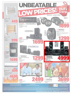 HiFi Corp : Unbeatable Low Prices (5 May - 8 May 2016), page 4