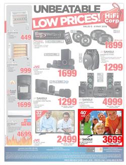 HiFi Corp : Unbeatable Low Prices (5 May - 8 May 2016), page 4