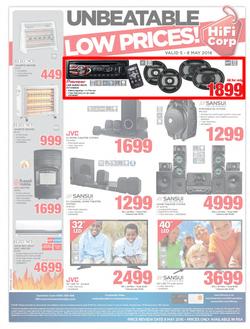 HiFi Corp : Unbeatable Low Prices (5 May - 8 May 2016), page 4