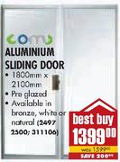 Como Aluminium Sliding Door-1800mmX2100mm