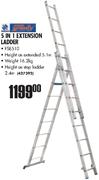 5 in 1 Extension Ladder-FSE510
