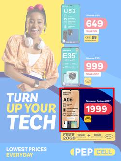 PEP Cell : Turn Up Your Tech (24 September - 23 October 2025), page 1