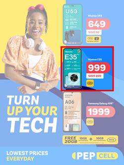 PEP Cell : Turn Up Your Tech (24 September - 23 October 2025), page 1