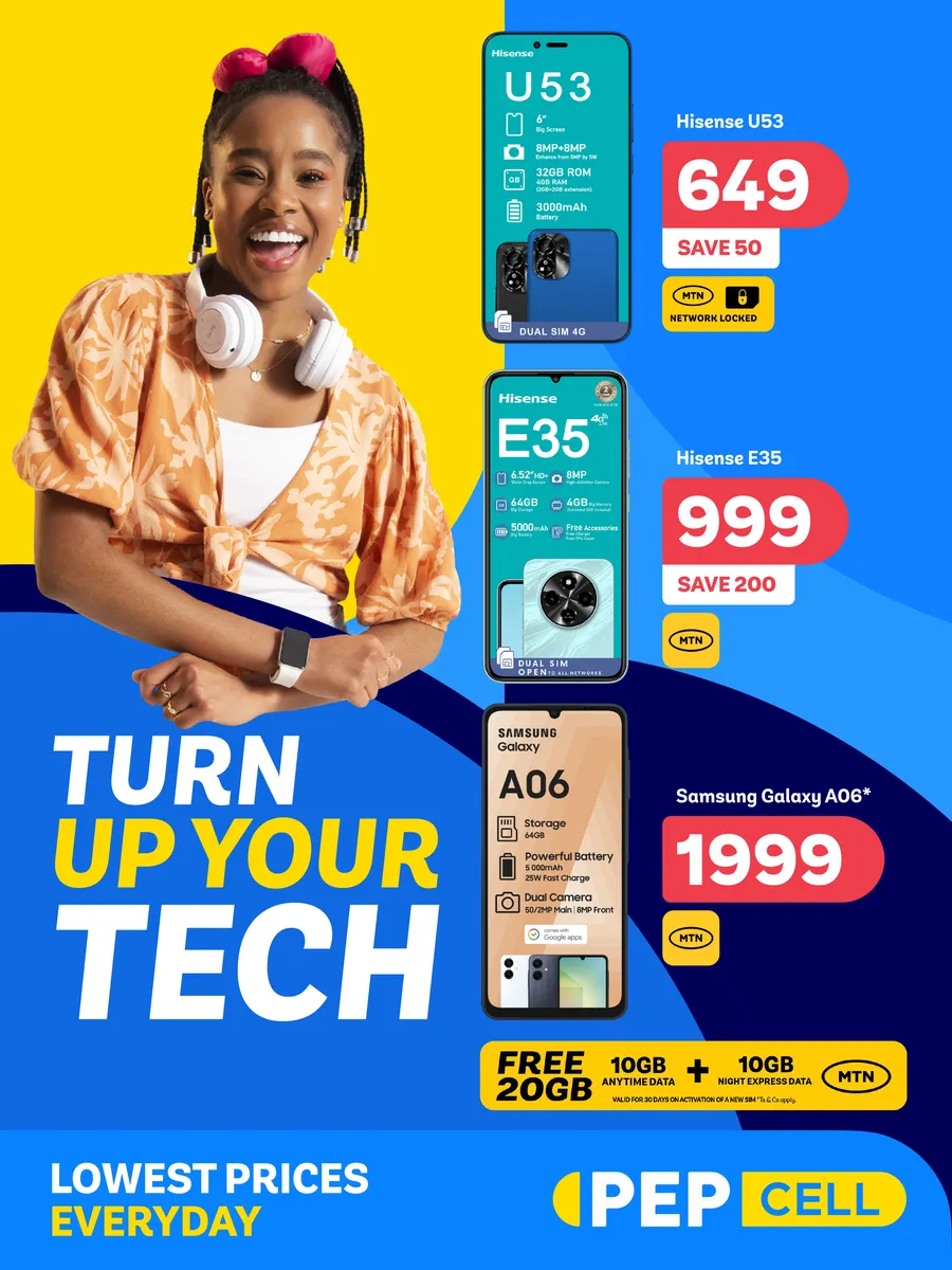 PEP Cell : Turn Up Your Tech (24 September - 23 October 2025)