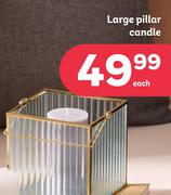 Large Pillar Candle-Each