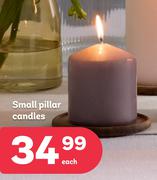 Small Pillar Candles-Each