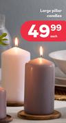 Large Pillar Candles-Each