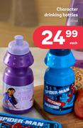 Character Drinking Bottles-Each