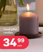 Small Pillar Candles-Each
