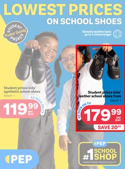 PEP : School Shop (30 June - 27 July 2023), page 1