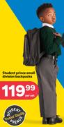 Student Prince Small Division Backpacks-Per Set