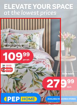 PEP Home Namibia : Elevate Your Space At The Lowest Prices (26 July - 29 August 2024), page 1
