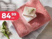 Premium Quality Hand Towels-50 x 90cm Each