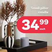 Small Pillar Candle-Each