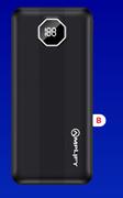 Amplify 2000 mAh Powerbank + Digital Display