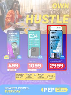 PEP Cell : Own Your Hustle (26 February - 25 March 2025), page 1