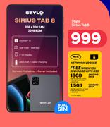 Stylo Sirius Tab 8