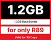 Vodacom 1.2GB Data Bundle