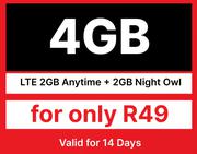 Vodacom 4GB Data Bundle