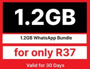 Vodacom 1.2GB Whatsapp Bundle