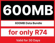 Vodacom 600MB Data Bundle