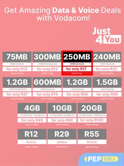 PEP Cell : Time Off? Vibes On With Vodacom (26 March - 22 April 2025), page 4