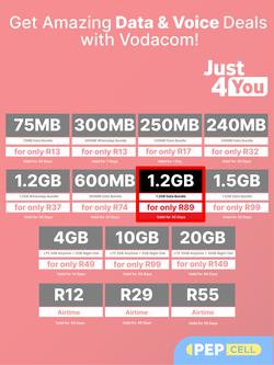 PEP Cell : Time Off? Vibes On With Vodacom (26 March - 22 April 2025), page 4
