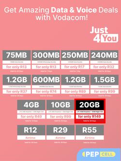 PEP Cell : Time Off? Vibes On With Vodacom (26 March - 22 April 2025), page 4