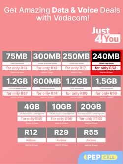 PEP Cell : Time Off? Vibes On With Vodacom (26 March - 22 April 2025), page 4