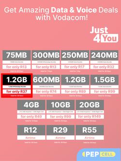PEP Cell : Time Off? Vibes On With Vodacom (26 March - 22 April 2025), page 4