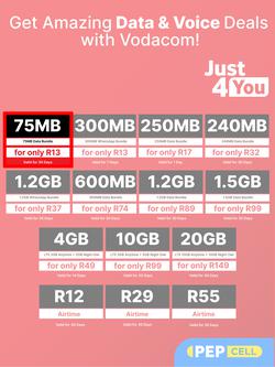 PEP Cell : Time Off? Vibes On With Vodacom (26 March - 22 April 2025), page 4