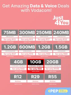 PEP Cell : Time Off? Vibes On With Vodacom (26 March - 22 April 2025), page 4