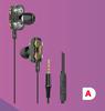 Funki Double Bass Earphones