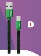 Funki Type C Cable Green