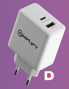Amplify 32W Dual Wall Charger
