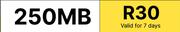 MTN Weekly Data Bundle 250MB